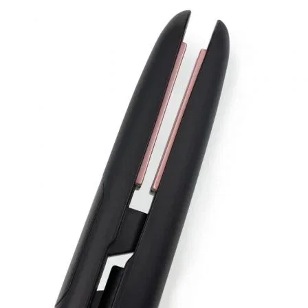 Tristar HD-2501 Plancha de Pelo Inalámbrica con Vapor y Placas Cerámicas Negro/Rosa